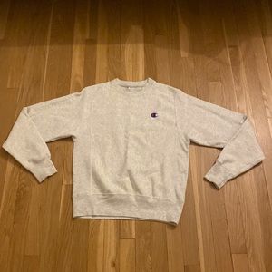 Champion White Crewneck (xs)